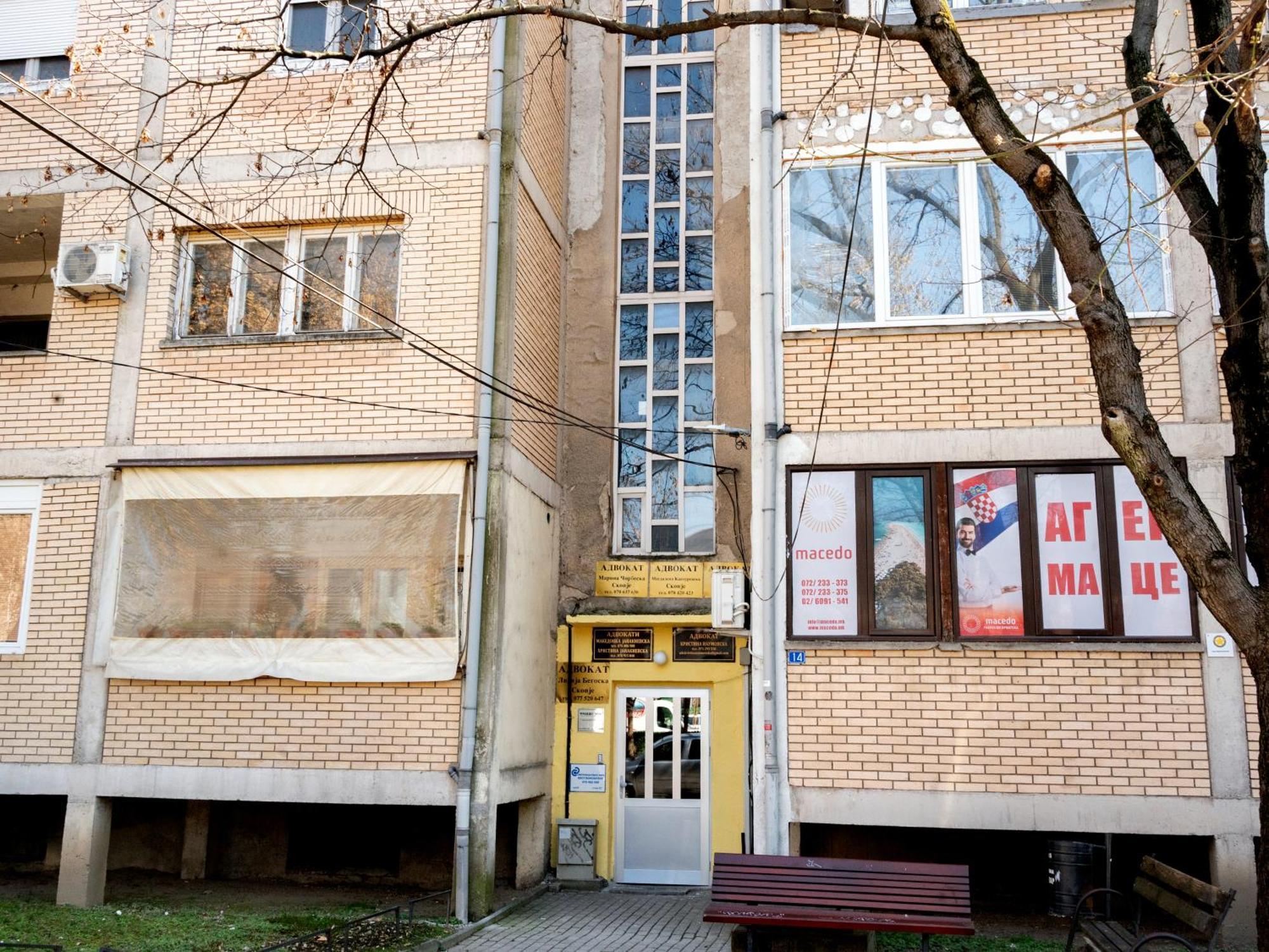 Apartman Centar Skopje Exterior foto